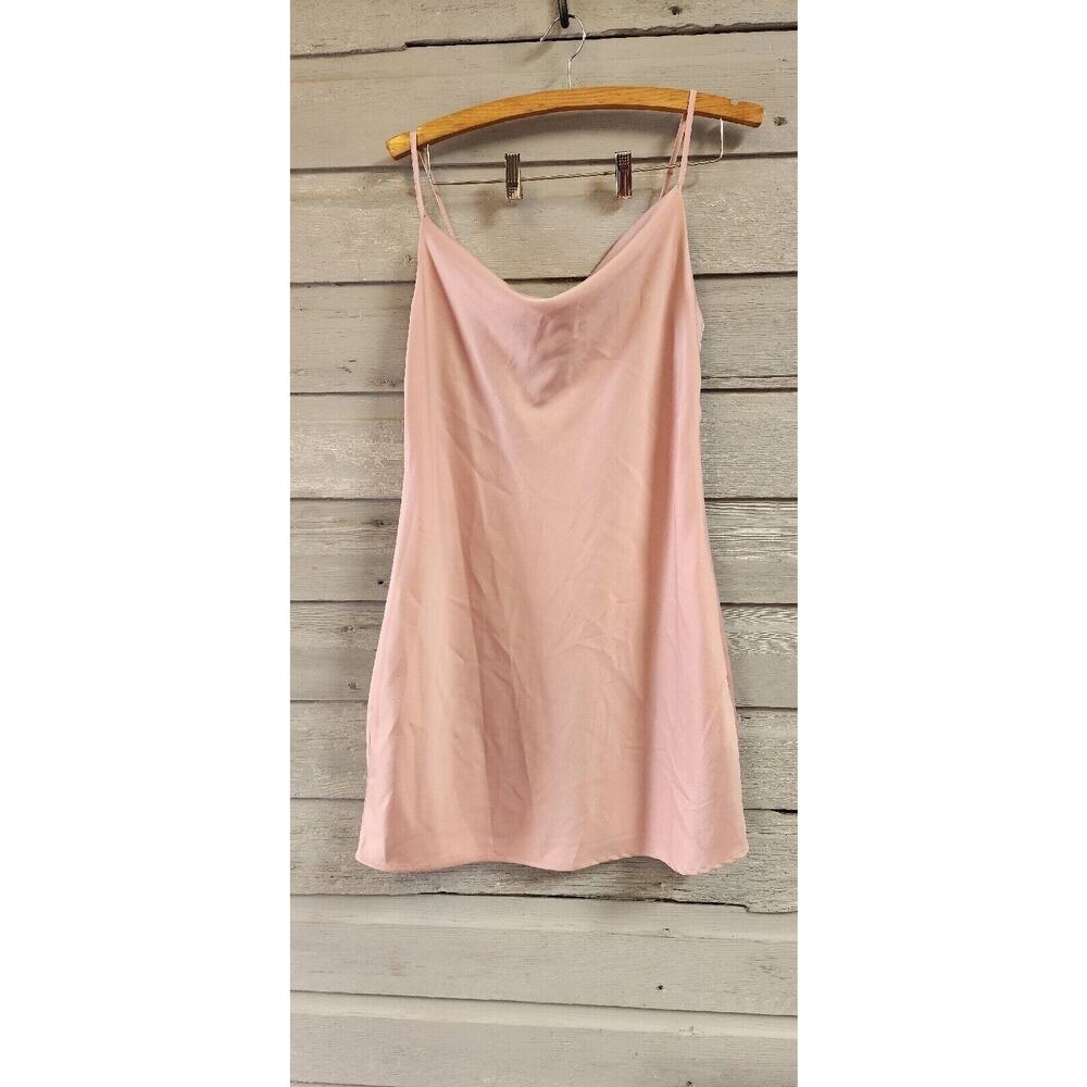 Altar'd State Mini Dress Medium Pink 96% Polyester 4% Spandex